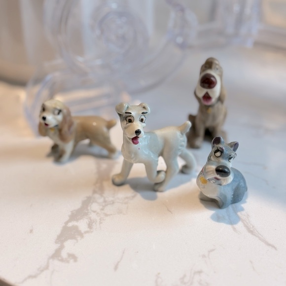 Vintage Disney Figurine set - Lady And The Tramp - Picture 6 of 9
